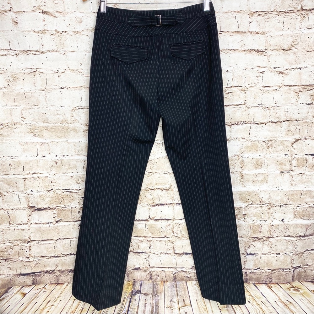 EXPRESS EDITOR PINSTRIPE DRESS WORK PANTS - Picture 2 of 8